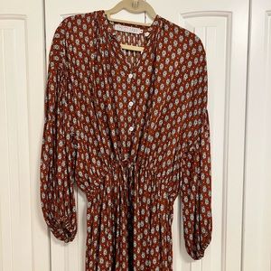 Christy Dawn Bonny dress in penny medallion print, size S